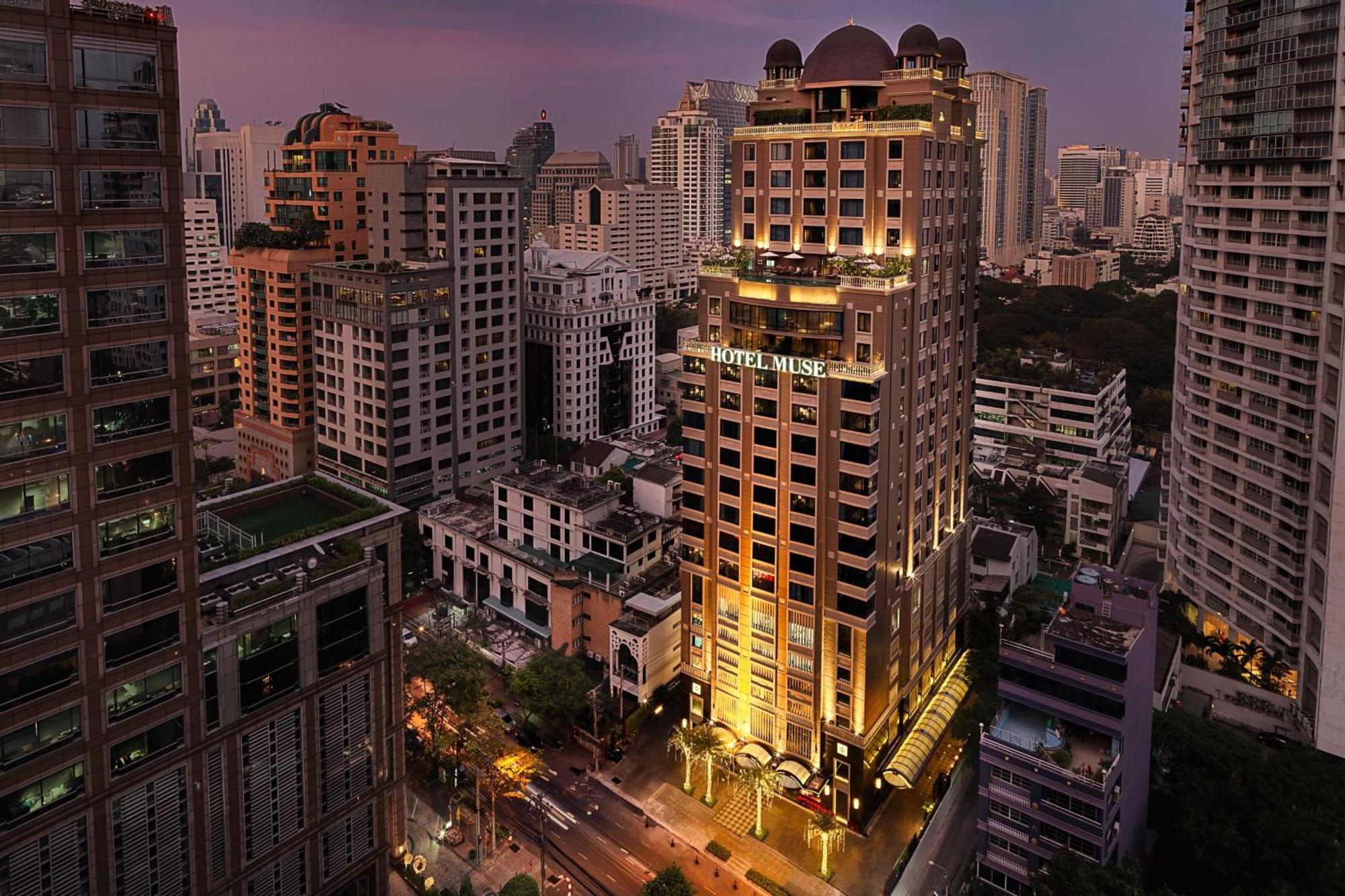 Hotel Muse Bangkok, Autograph Collection - Formerly Hotel Muse Langsuan - M Gallery Exteriör bild